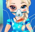 Baby Elsa In Ambulance